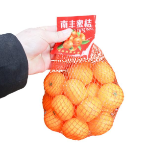 Knitted Tubular Net Bag For Orange,Lemon Packing